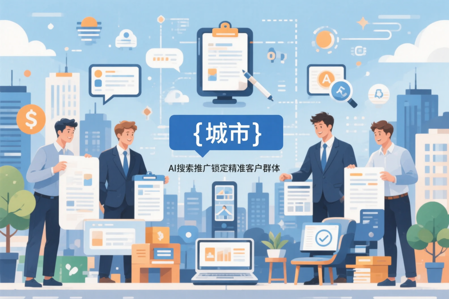 屯昌公司如何用AI搜索推广锁定精准客户群体