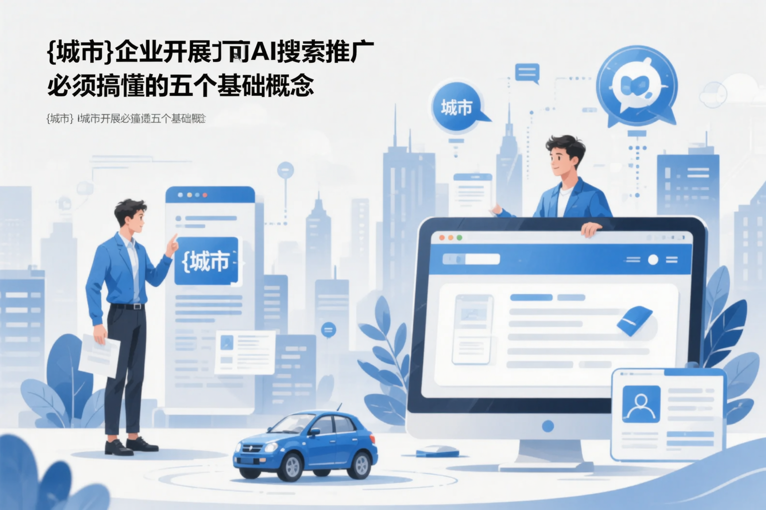 屯昌企业开展AI搜索推广前必须搞懂的五个基础概念