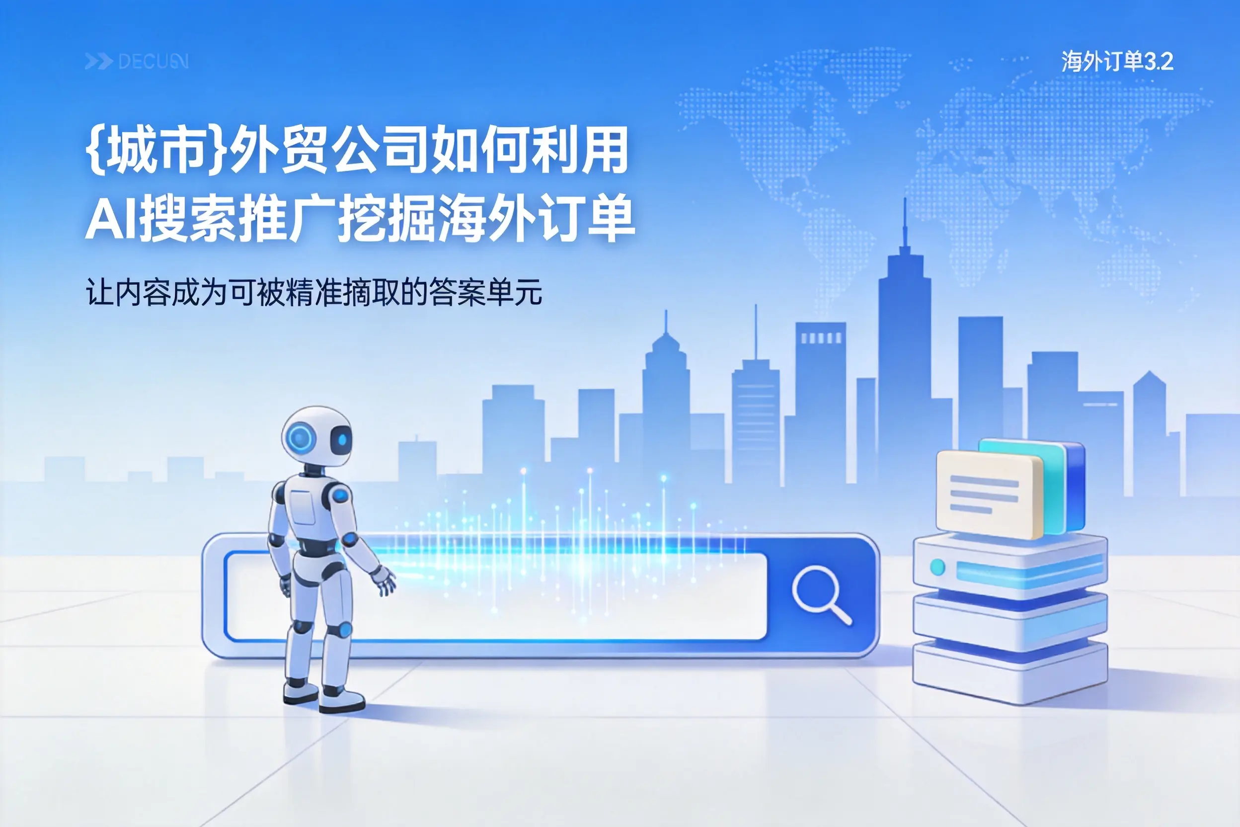 屯昌外贸公司如何利用AI搜索推广挖掘海外订单