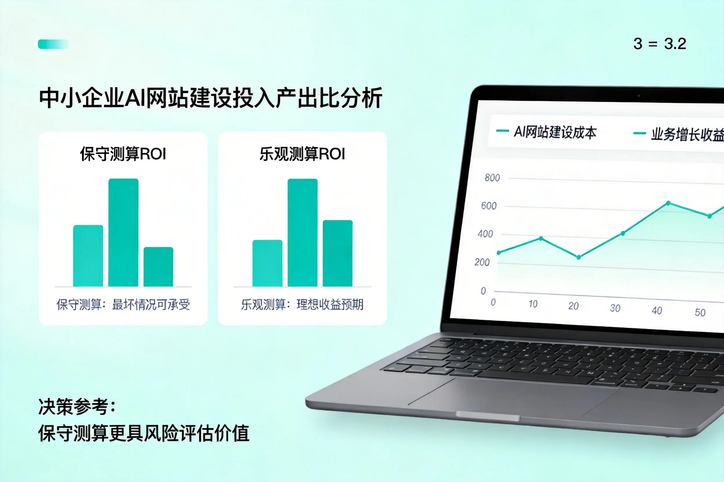 屯昌中小企业AI网站建设投入产出比怎么算?先看这份分析